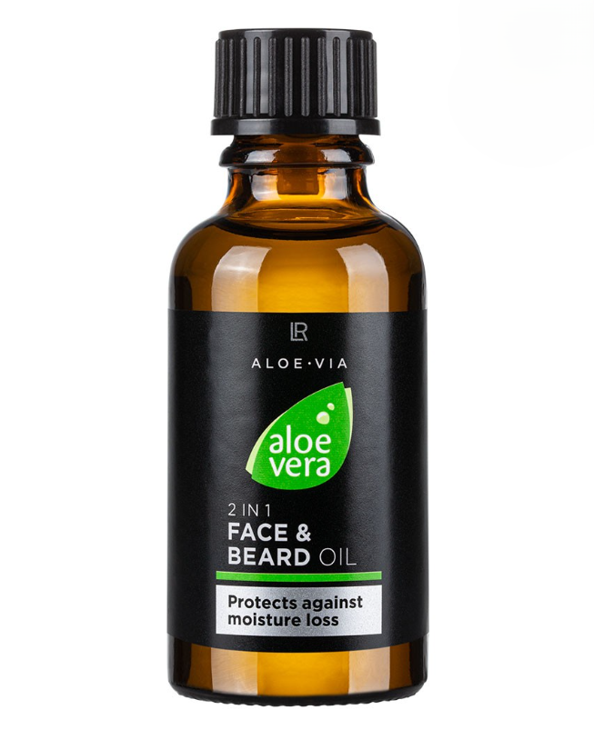 Aloe Vera 2 in 1 Face and Beard Oil